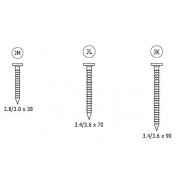 Цвяхи кільцеві 3,0х38 EPAL, кг